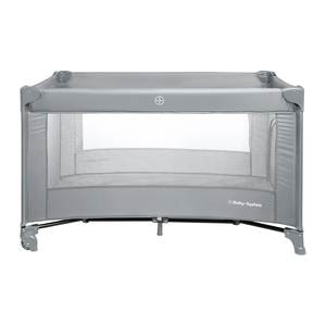 Детско креватче за пътуване Happy Traveller BASIC - сиво