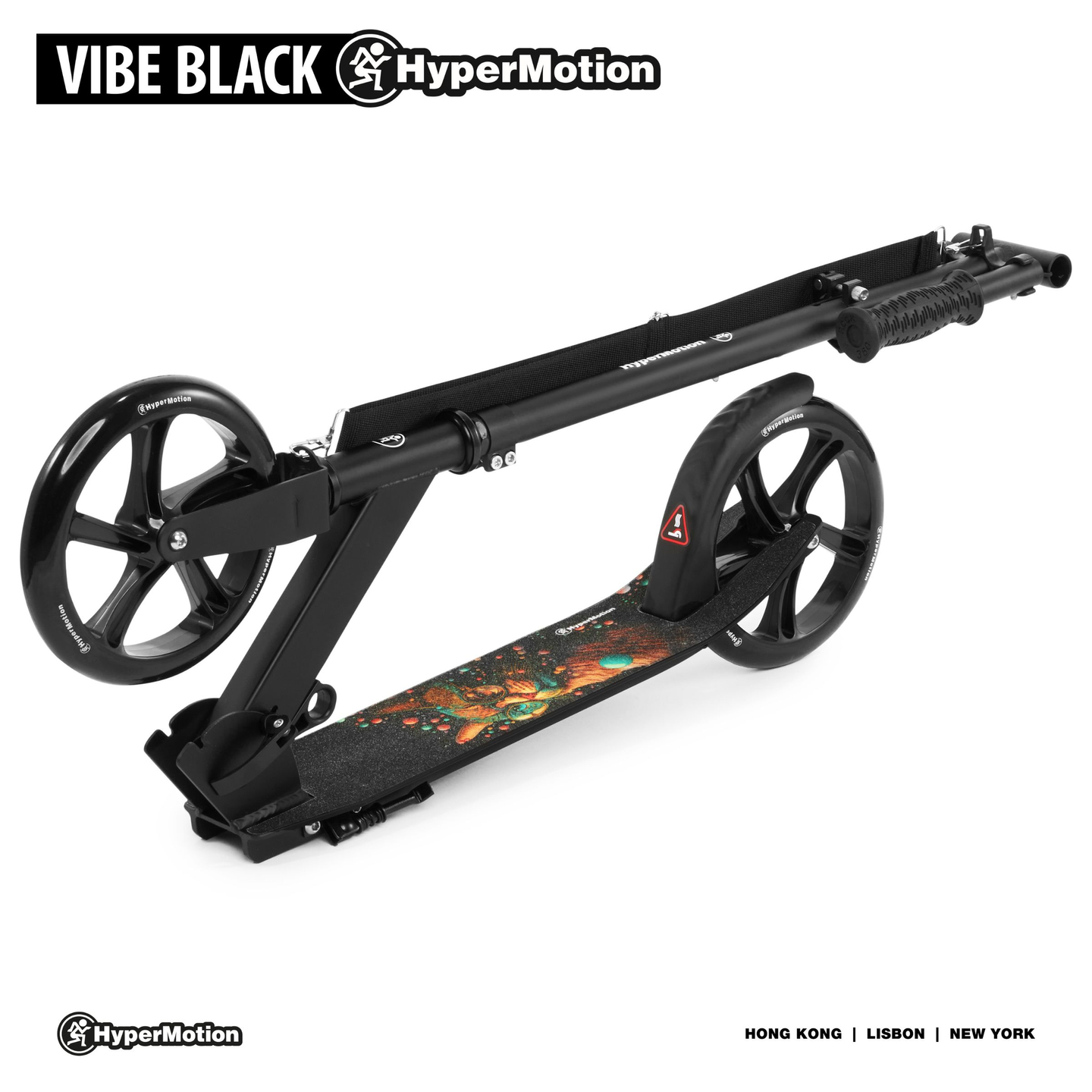 Двуколесен градски скутер VIBE Black HyperMotion - 100кг