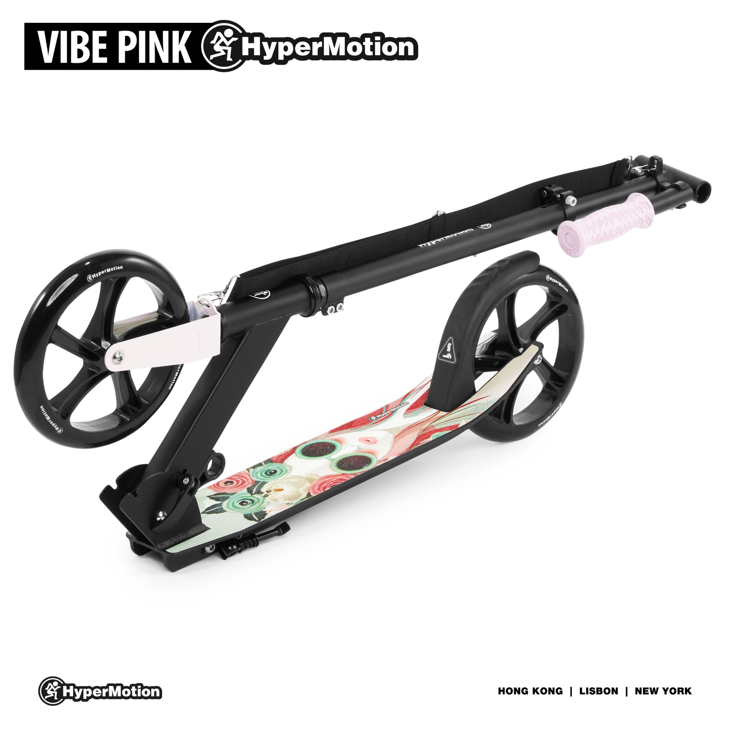 Двуколесен градски скутер VIBE Pink HyperMotion - 100 кг
