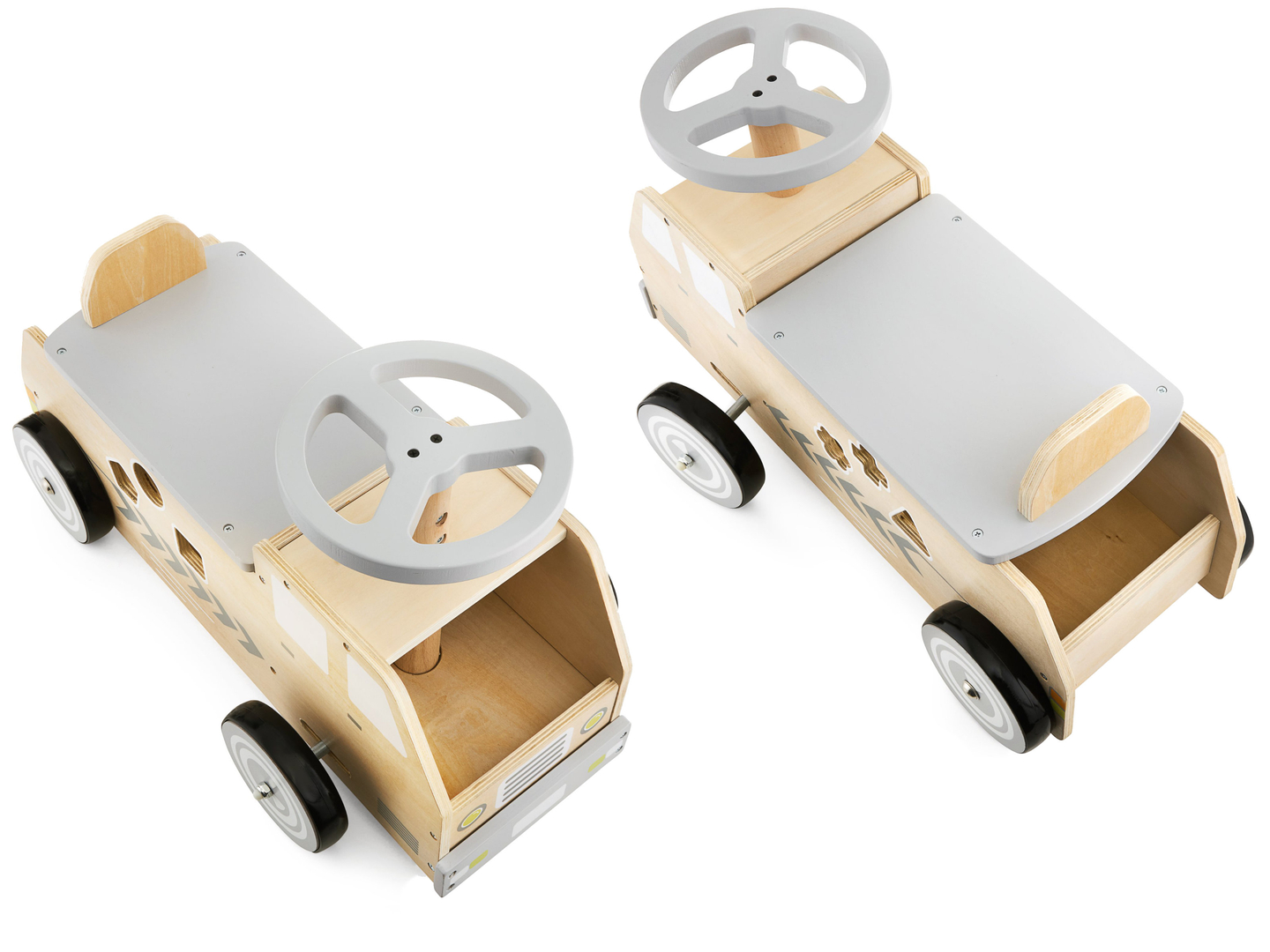 Дървен велосипед, кола, кола с блокчета