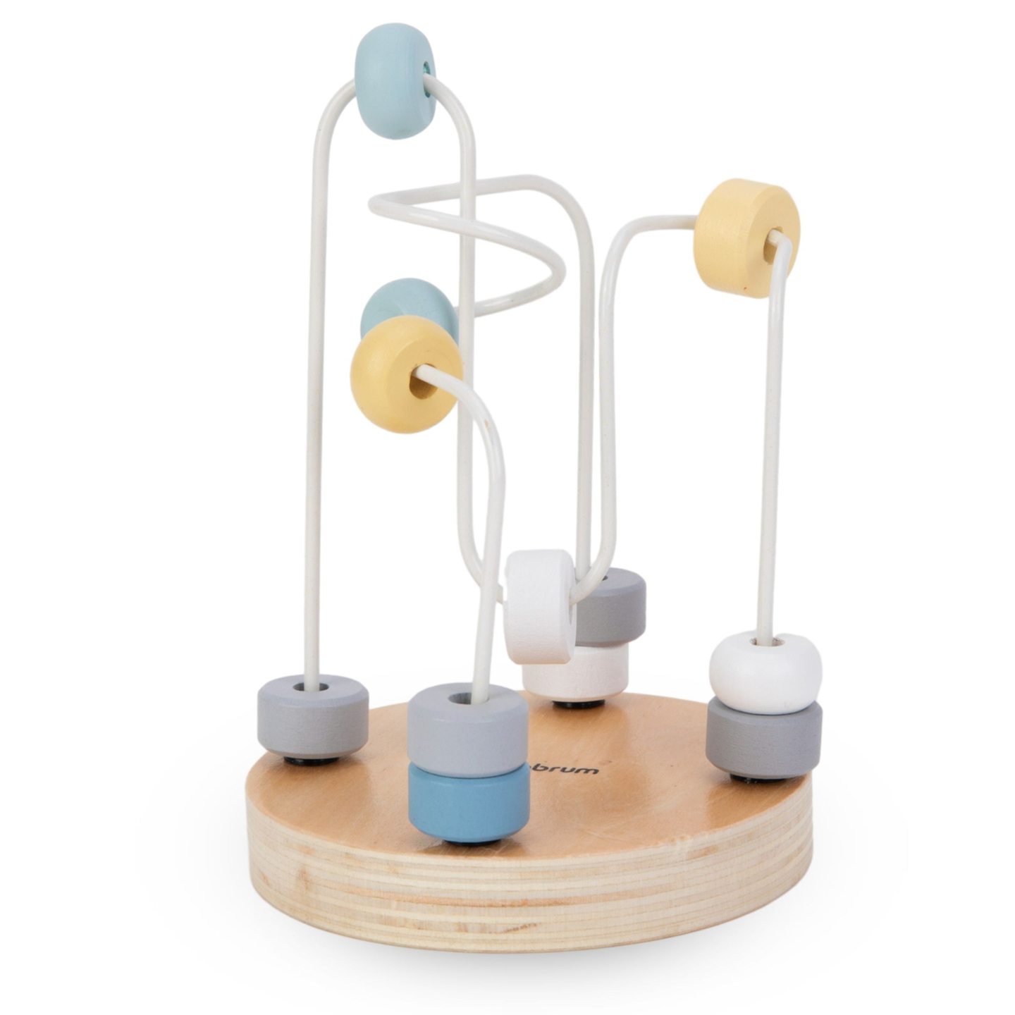 Комплект дървени играчки - цветно преплитане, пирамида за тюлени, сортировчик за мечета