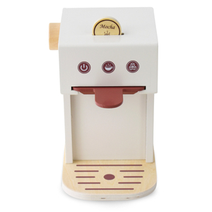 Дървена кафе машина на капсули - кафене с аксесоари