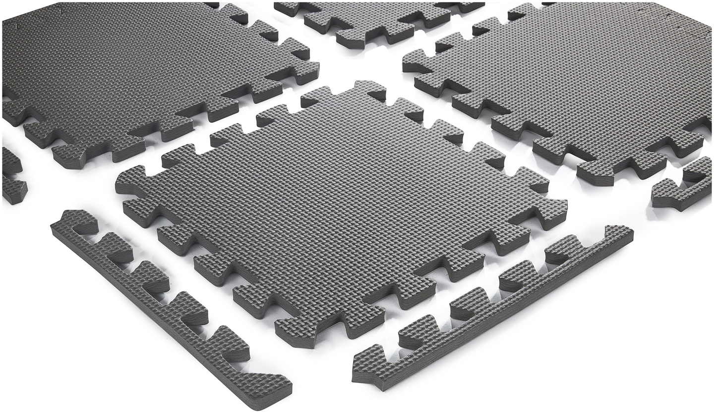 Пъзел от пяна 12бр. - образователна подложка от пяна 120 x 90 x 1.2см с кант - розова