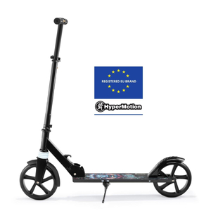 Двуколесен скутер за млади хора - с амортисьор - Hypermotion CITY SWIFT Digital Lion - 100kg