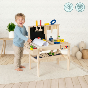 Дървен комплект "Направи си сам" XXL - 75 части