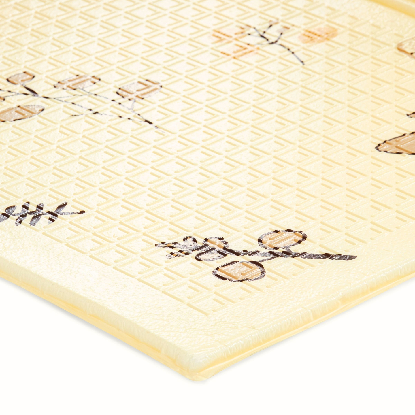 Двустранно сгъваема постелка от дунапрен 180 x 120 x 1cm - Magic Forest/Autumn Streets - boho