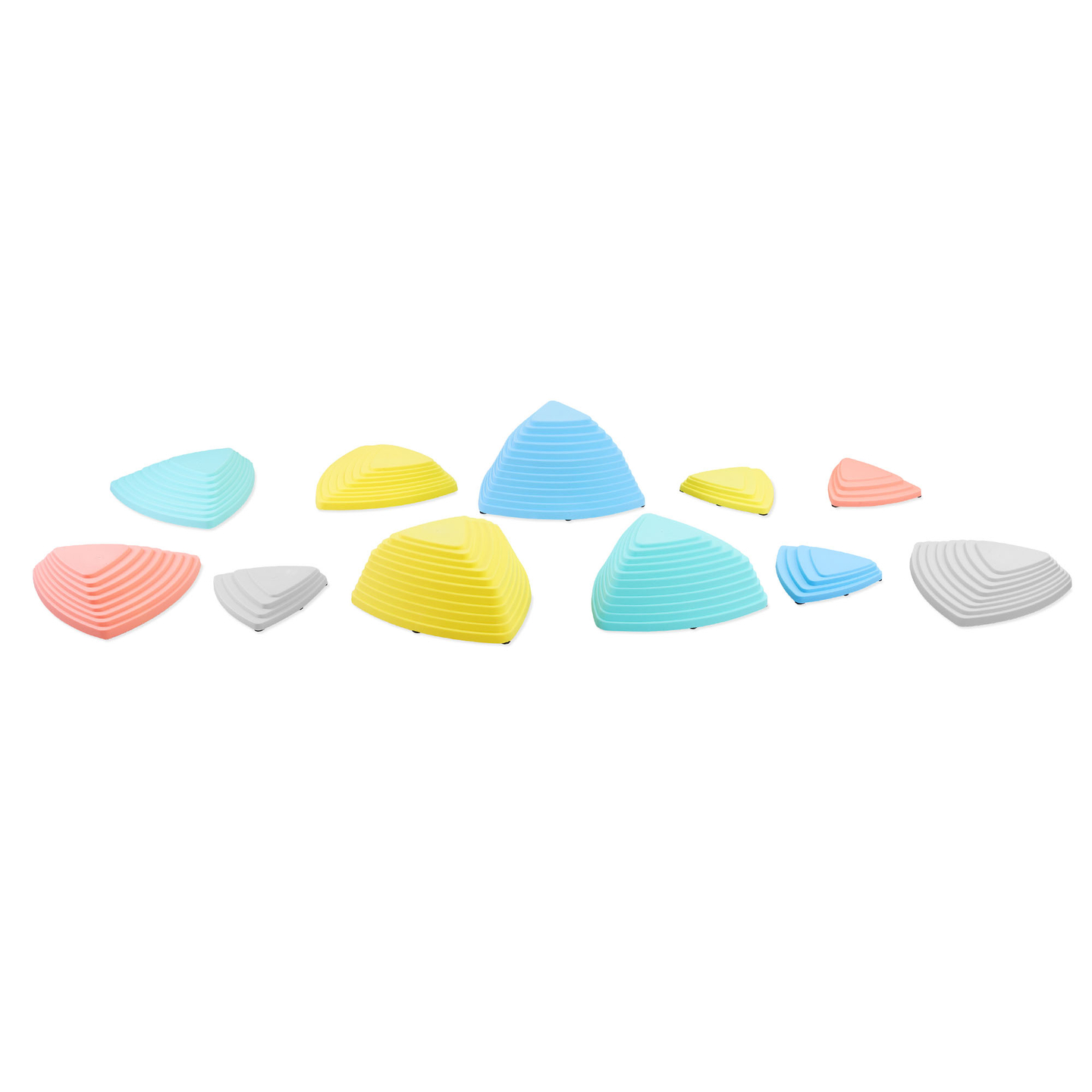 Цветни балансиращи камъни - 11 броя