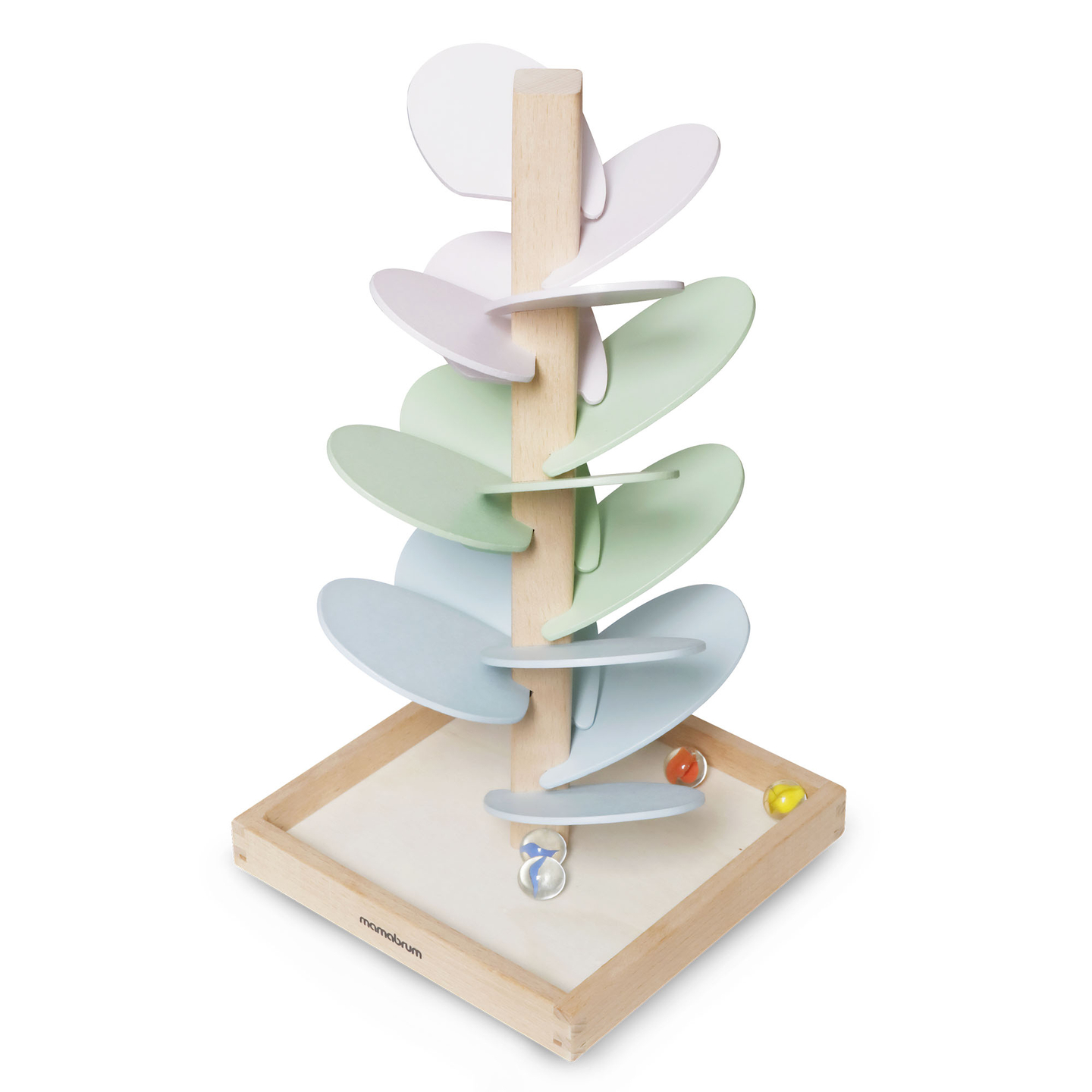 Дървен кулодрум - звуково дърво с топки