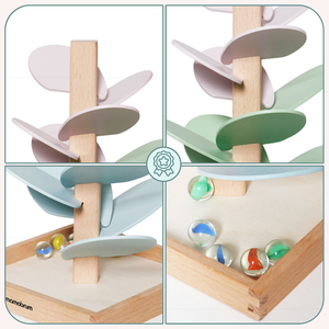 Дървен кулодрум - звуково дърво с топки