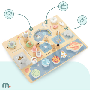 Дървена манипулационна дъска - Cosmos