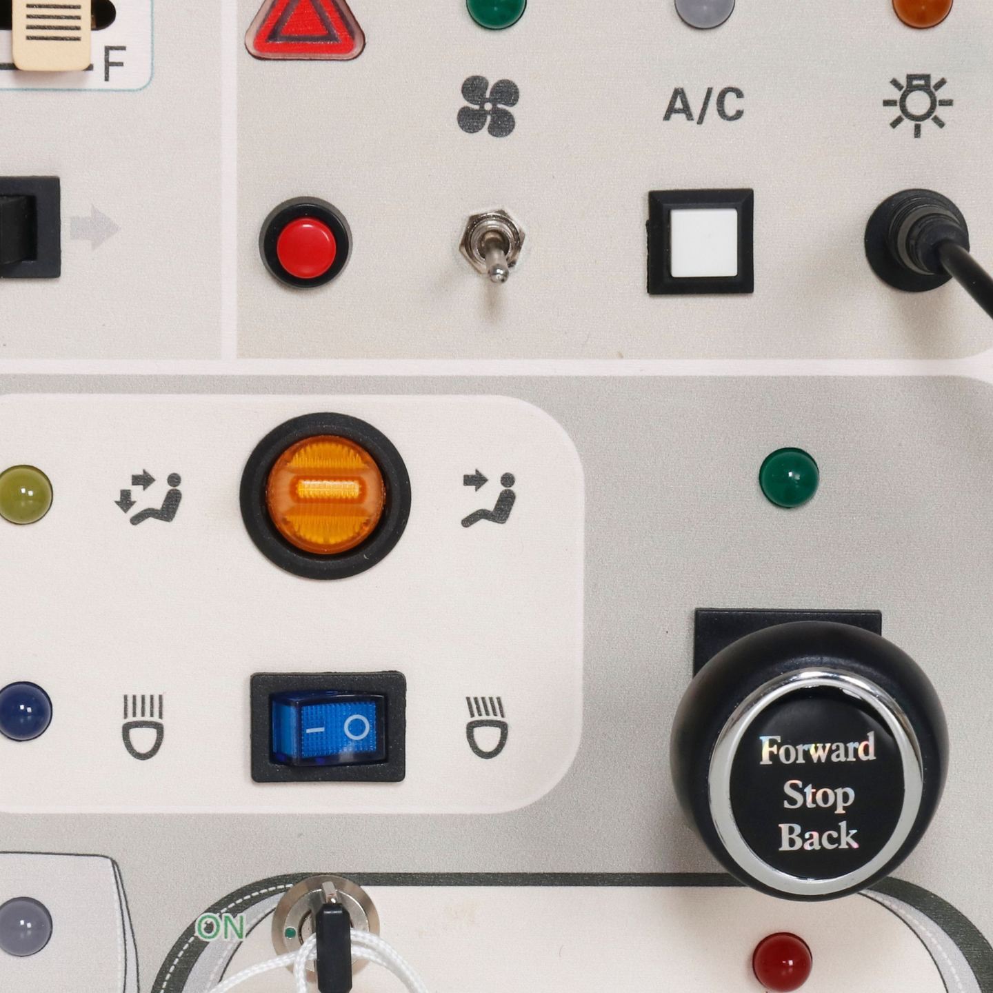 Монтесори дървена дъска за игра за малки деца - табло за кола