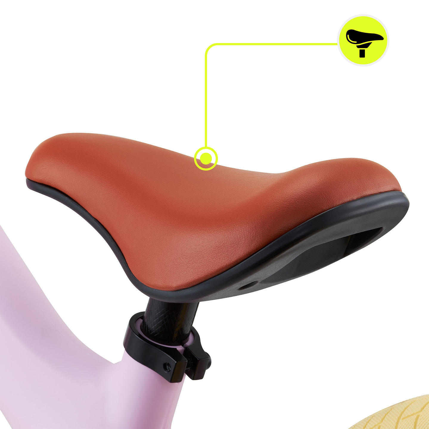 Детски велосипед за крос-кънтри HyperMotion Marcelo - розов