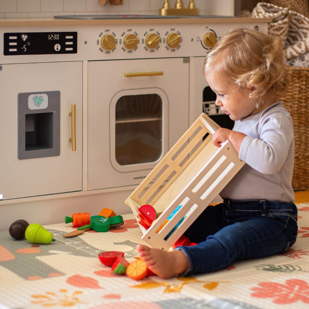 Дървени плодове и зеленчуци за рязане