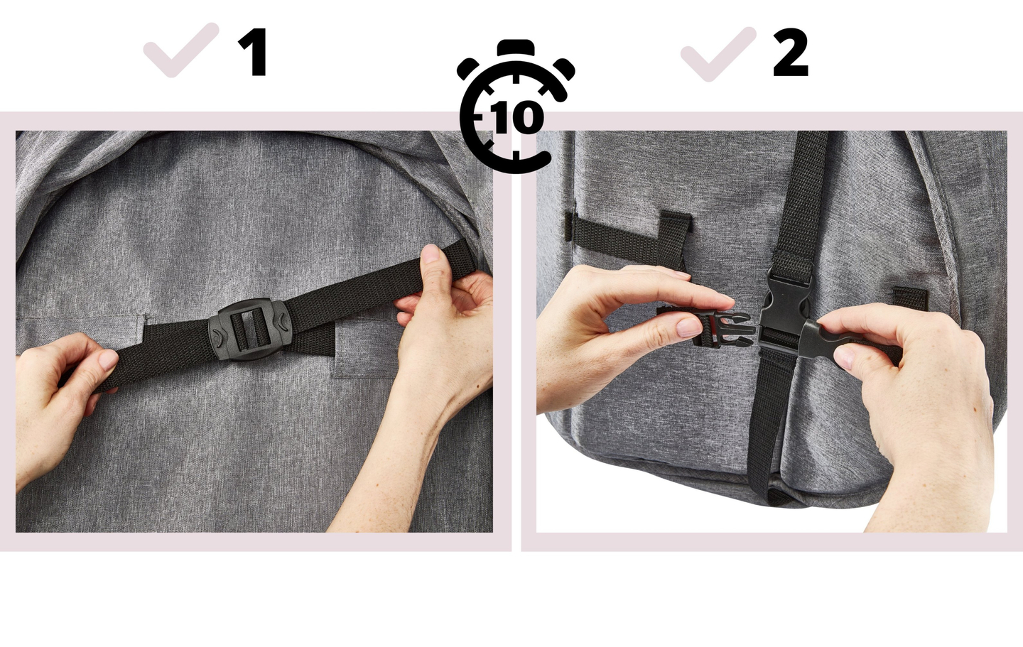 Шезлонг + седалка за плаване + детско легло 3 в 1 - Moby-System MILA