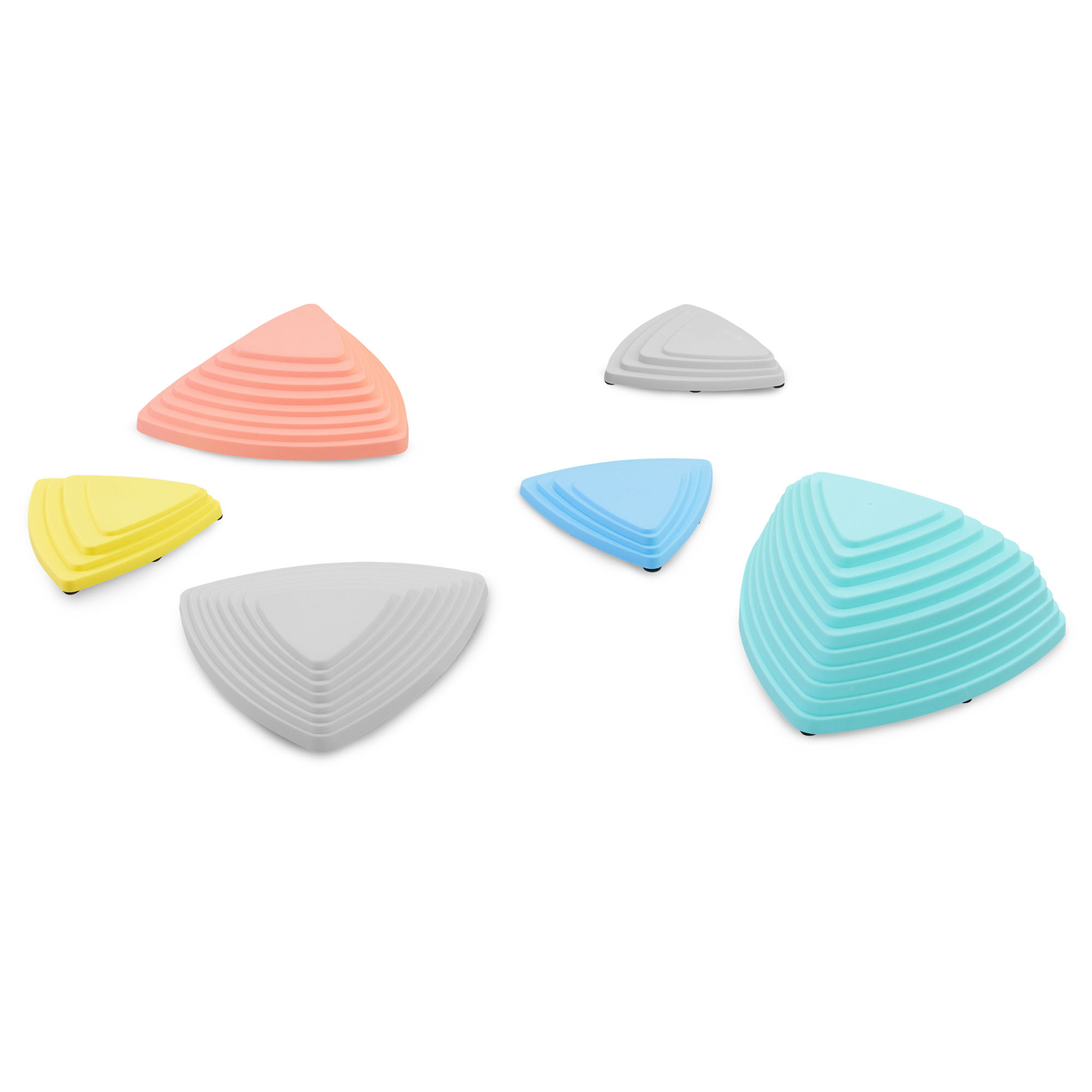 Цветни балансиращи камъни - 6 броя