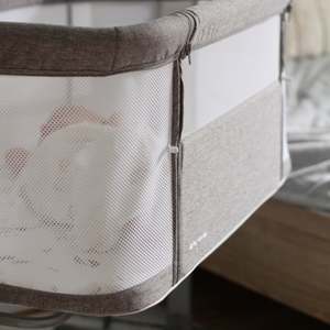 Разтегателно креватче Moby-Система LUNA 3в1 - сиво