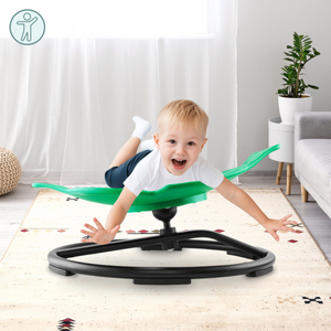 Мини детска въртележка Рибка - зелен цвят