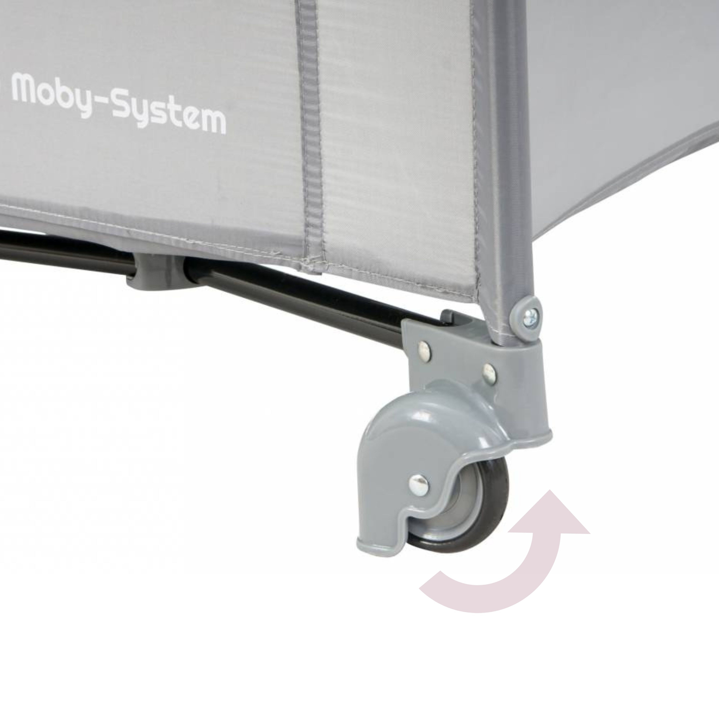 Детско креватче за пътуване Happy Traveller BASIC - сиво