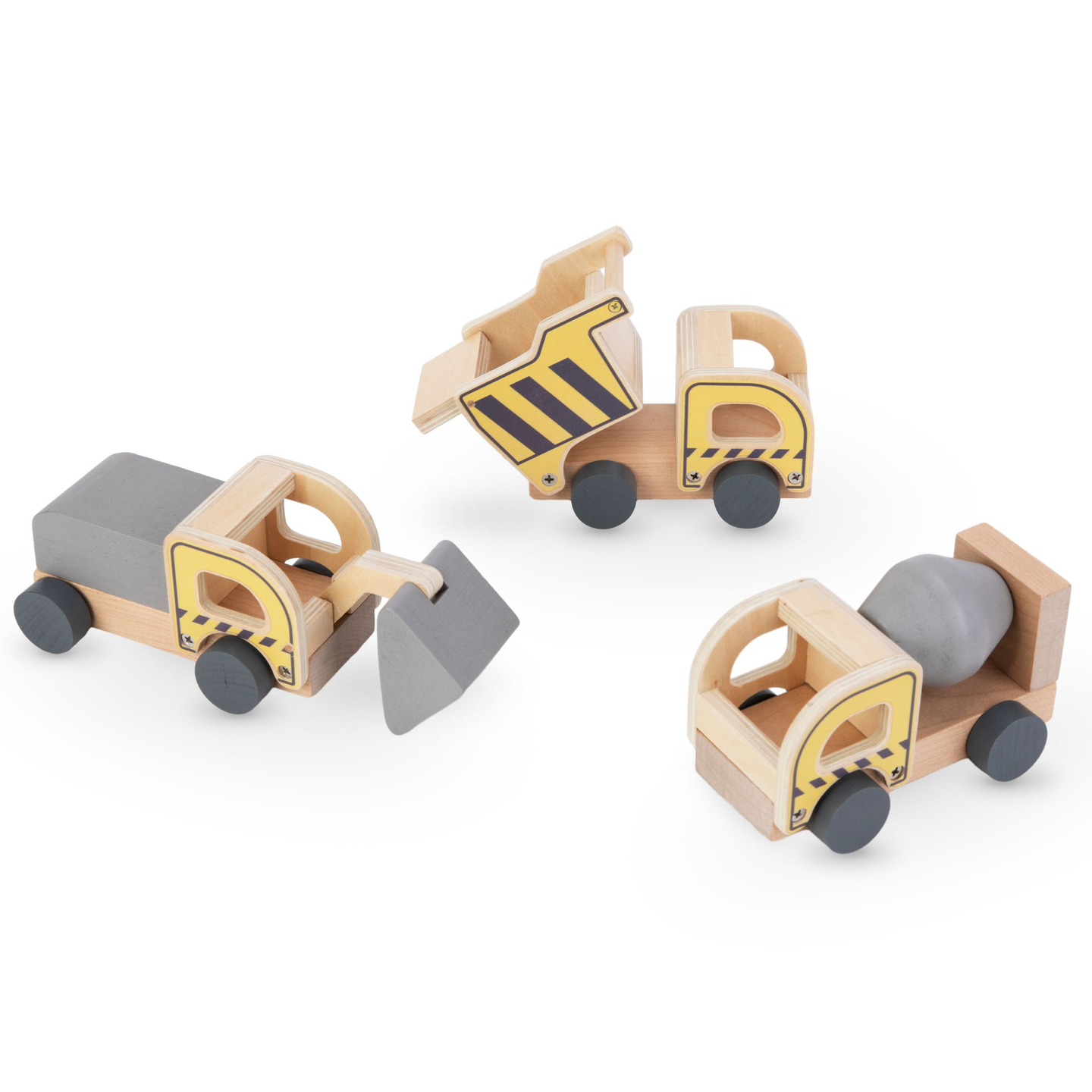 Дървена строителна площадка с голям мобилен кран и превозни средства, кулокранове