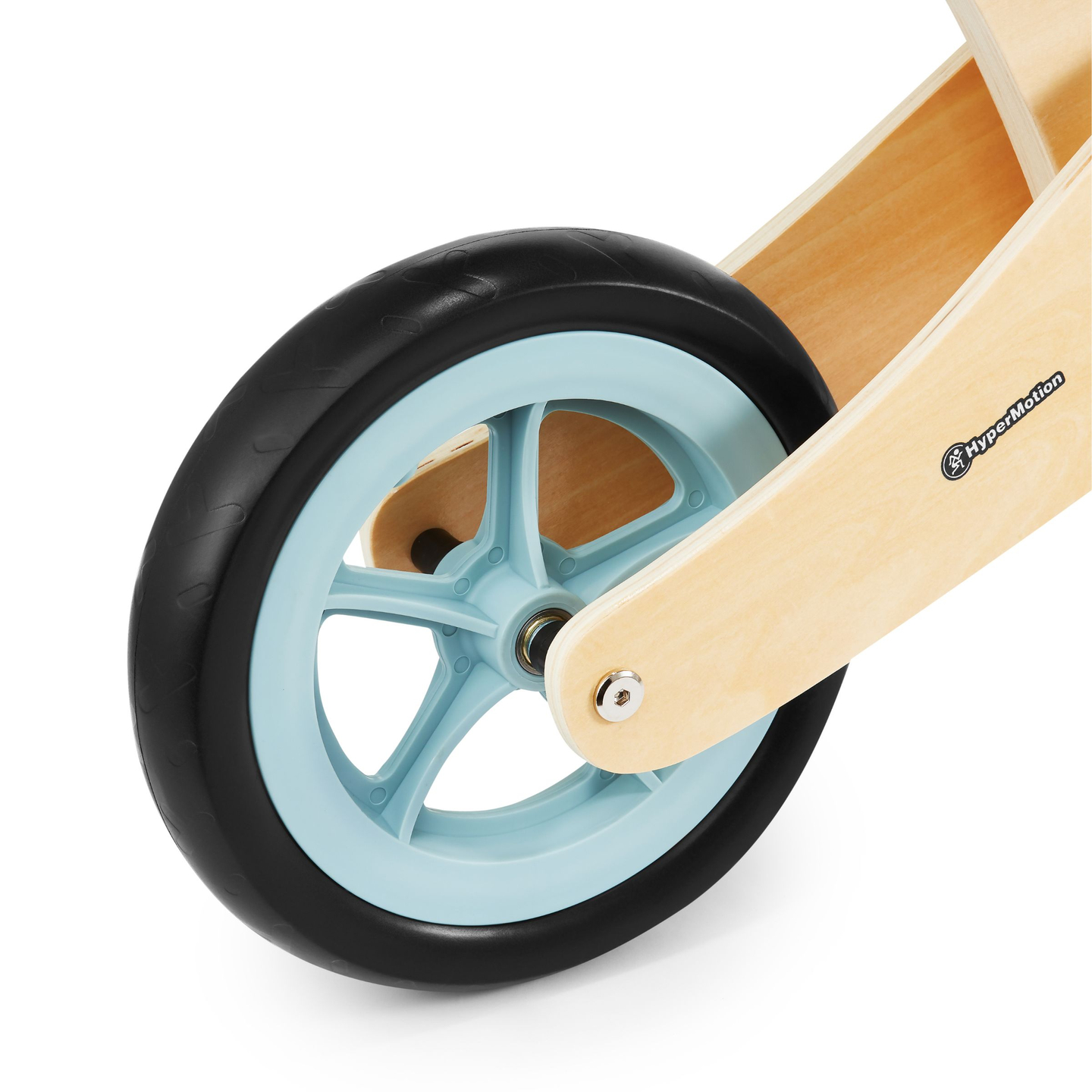 Дървена триколка и велосипед за баланс 2в1 - HyperMotion PERCY - син