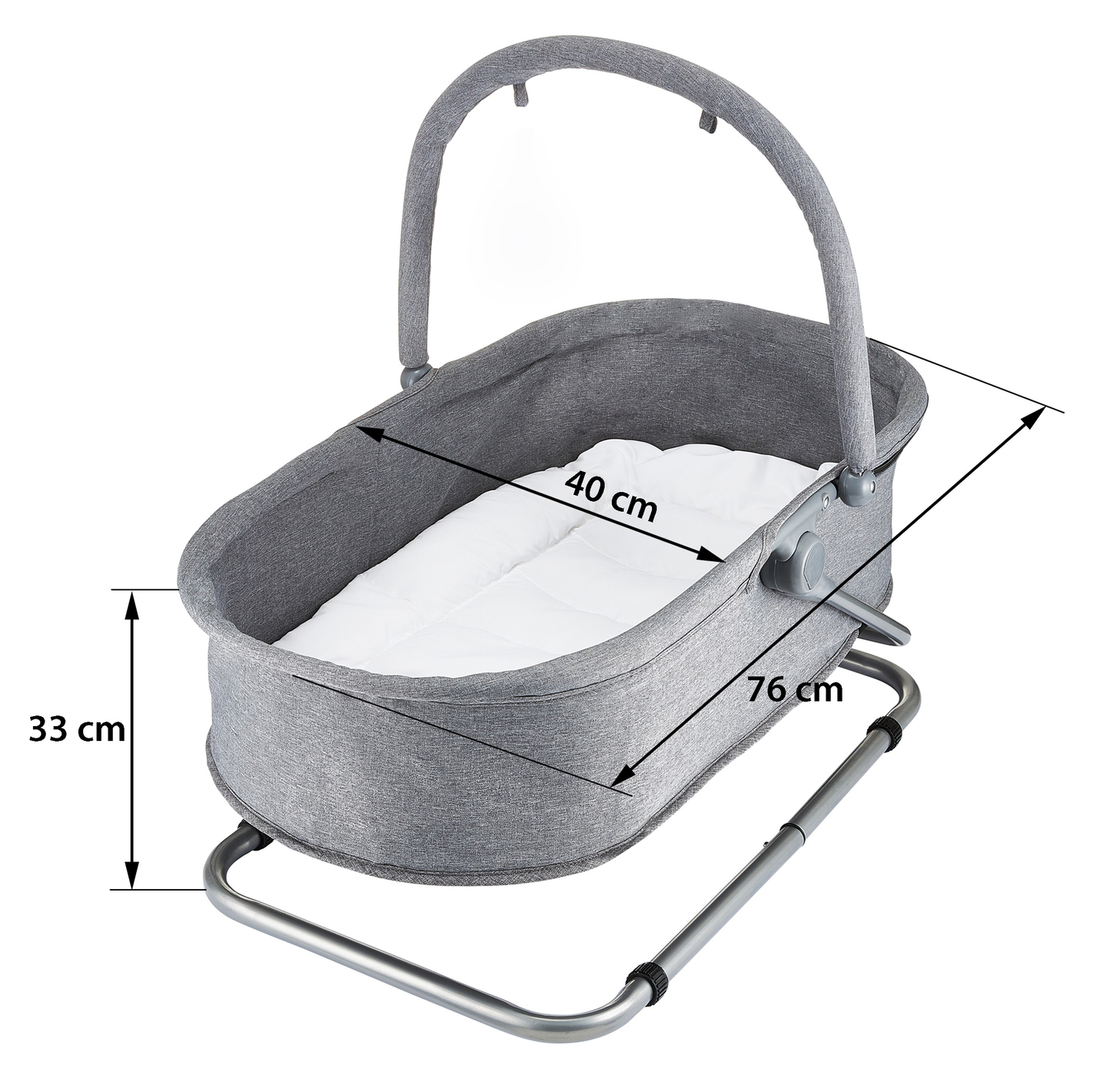 Шезлонг + седалка за плаване + детско легло 3 в 1 - Moby-System MILA