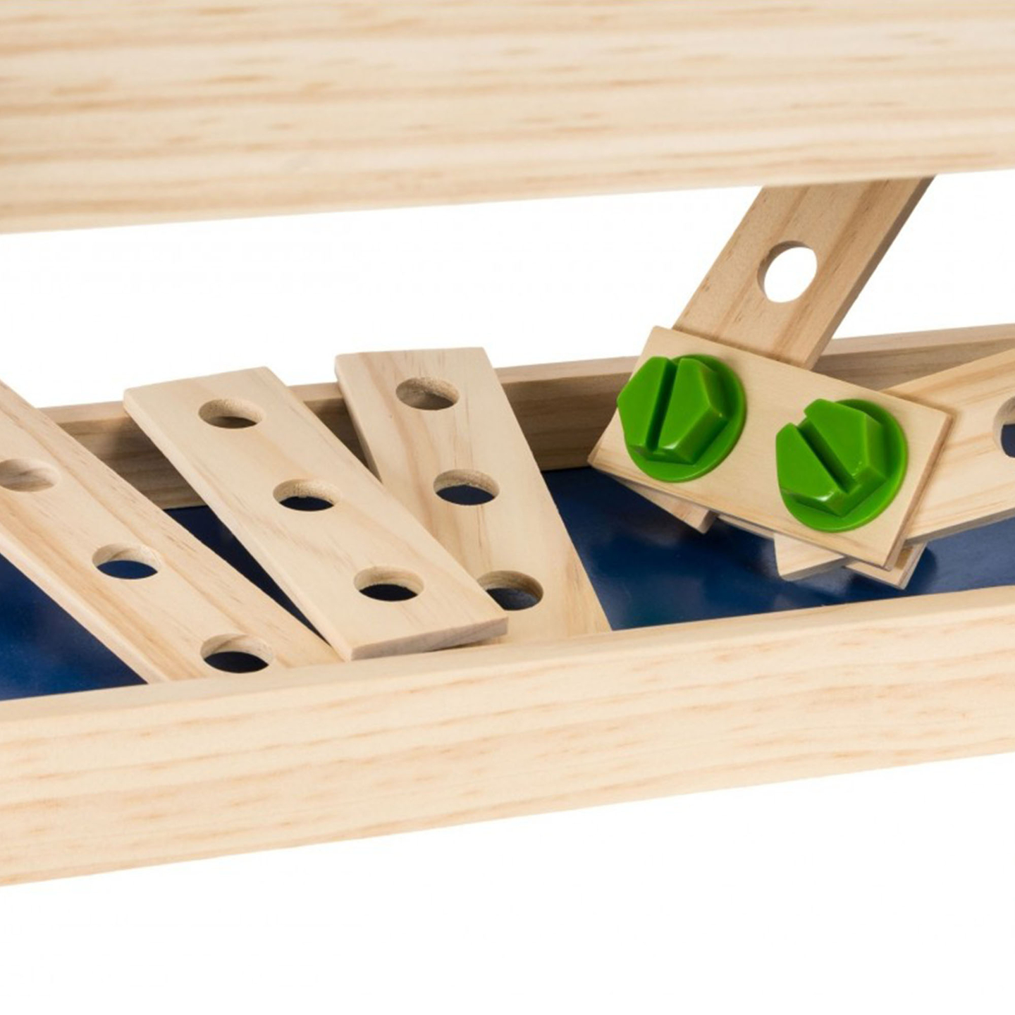 Дървен комплект "Направи си сам" XXL - 75 части