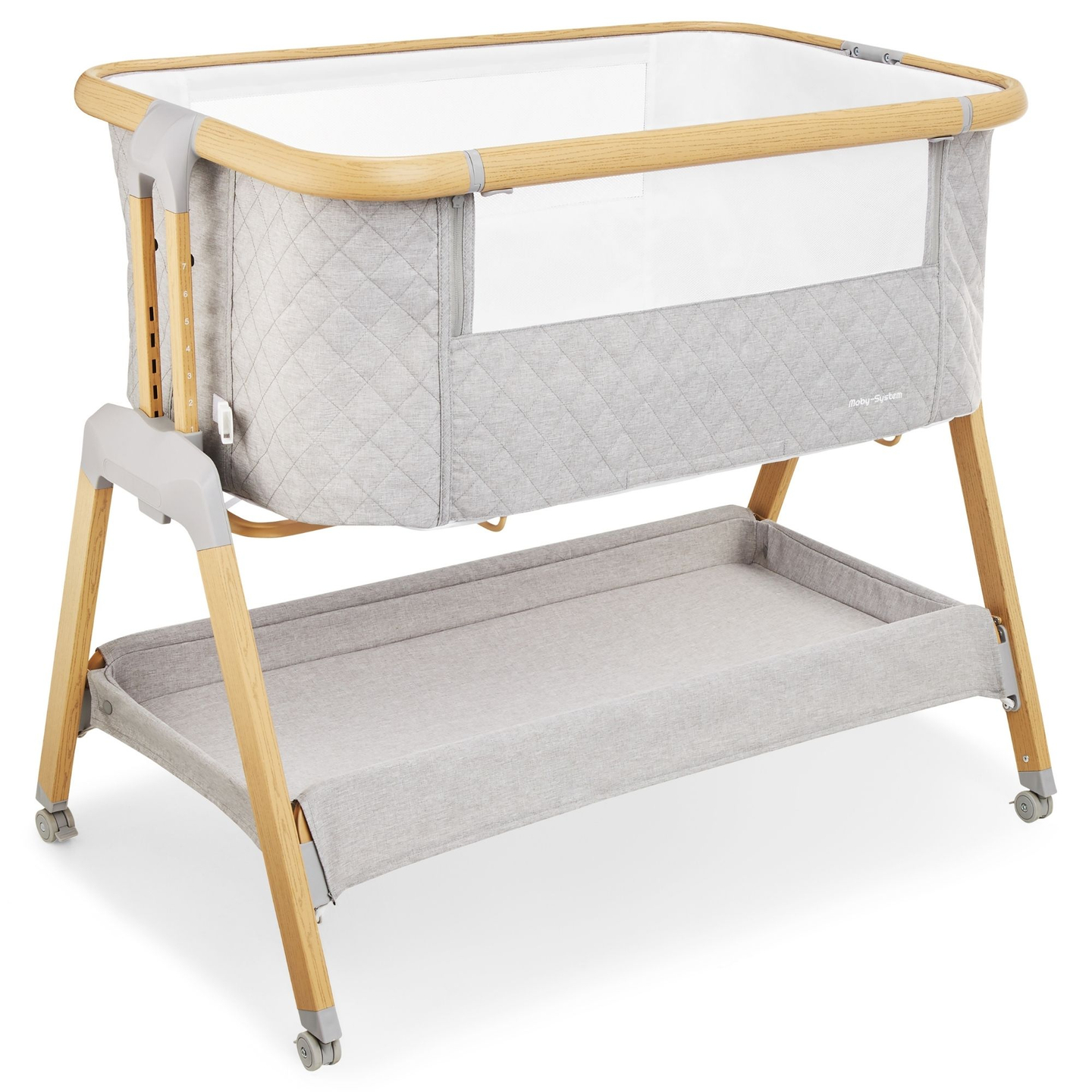 Детско креватче за пътуване, свободностоящо, 3 в 1 - Moby-Система DREEMY