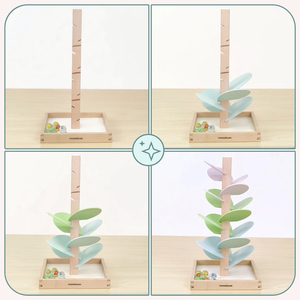 Дървен кулодрум - звуково дърво с топки