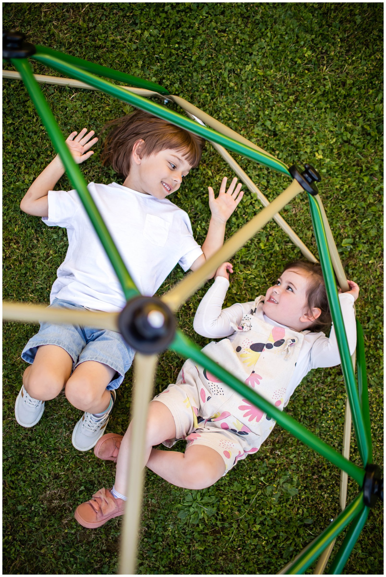 HyperMotion Детски купол за катерене XL, геодом, градинска площадка, диаметър: 1,8 м