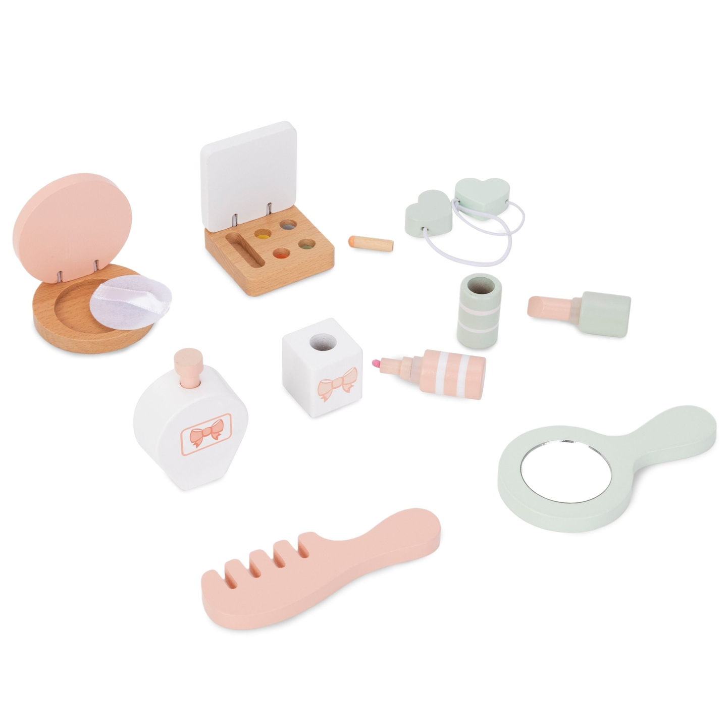 Дървена детска тоалетка с аксесоари