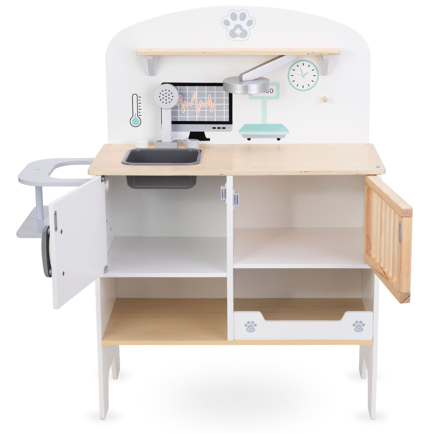 Болница за животни - дървен комплект