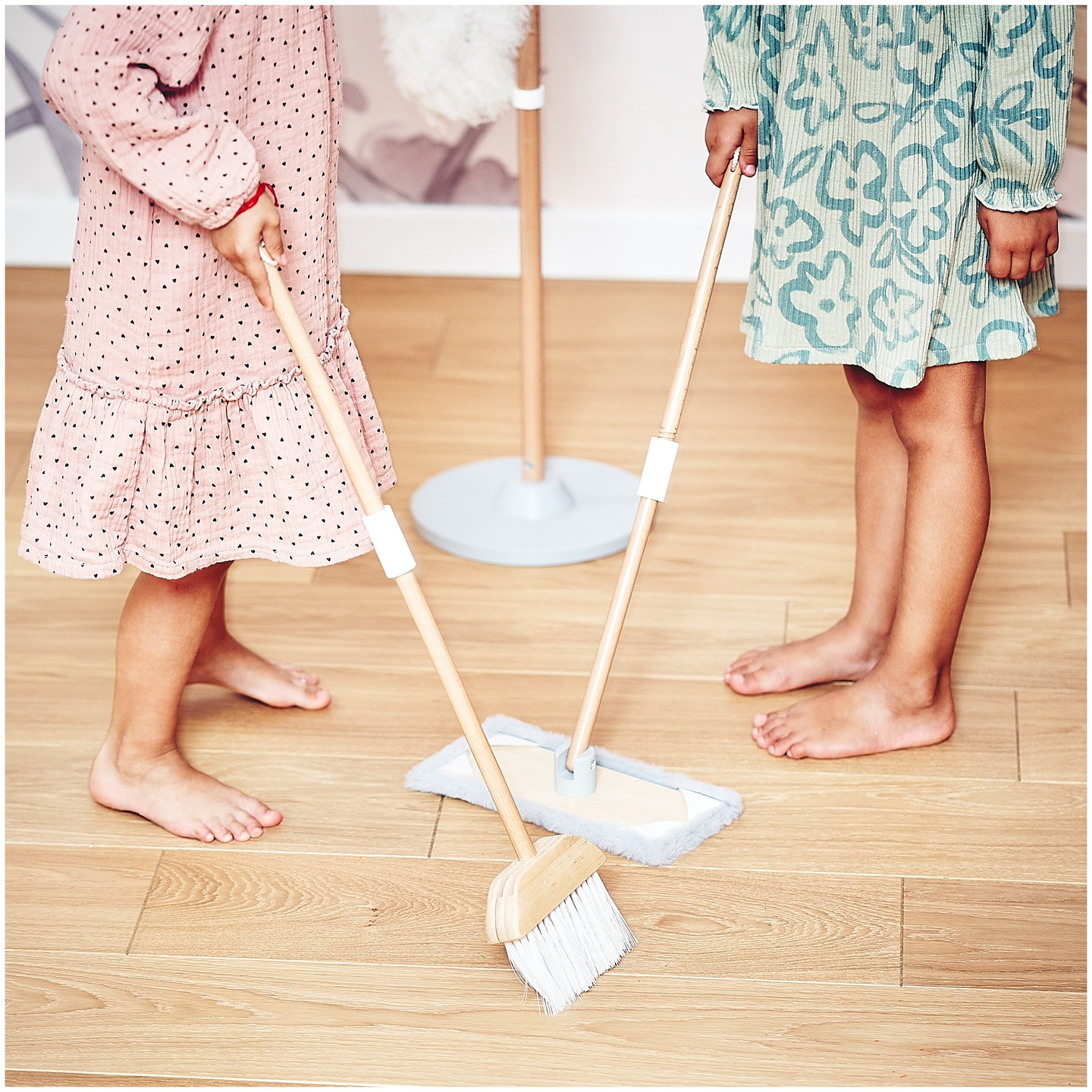 Дървен комплект за почистване