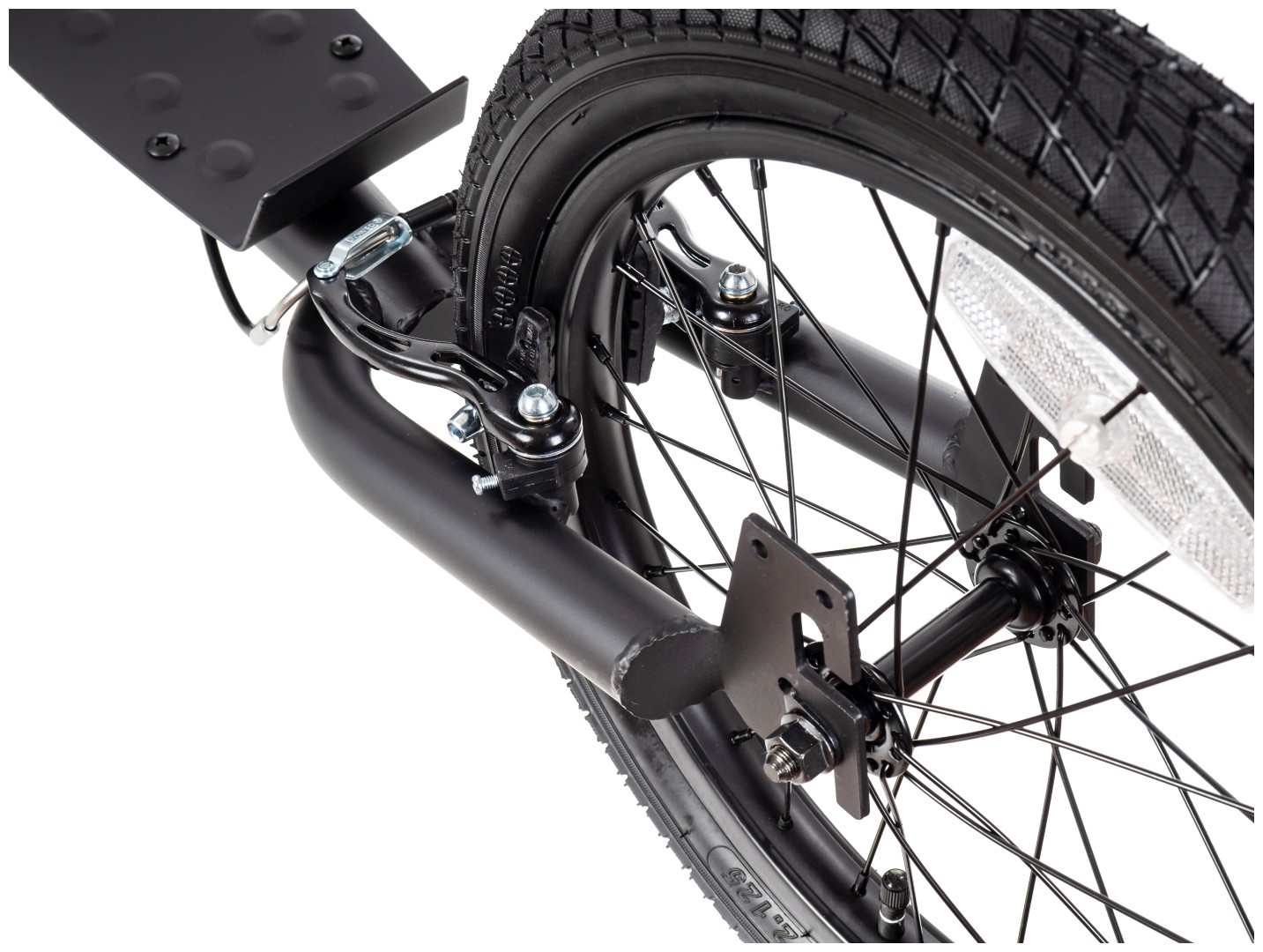 Градски скутер HyperMotion RIVA с надуваеми колела 50 и 40 см