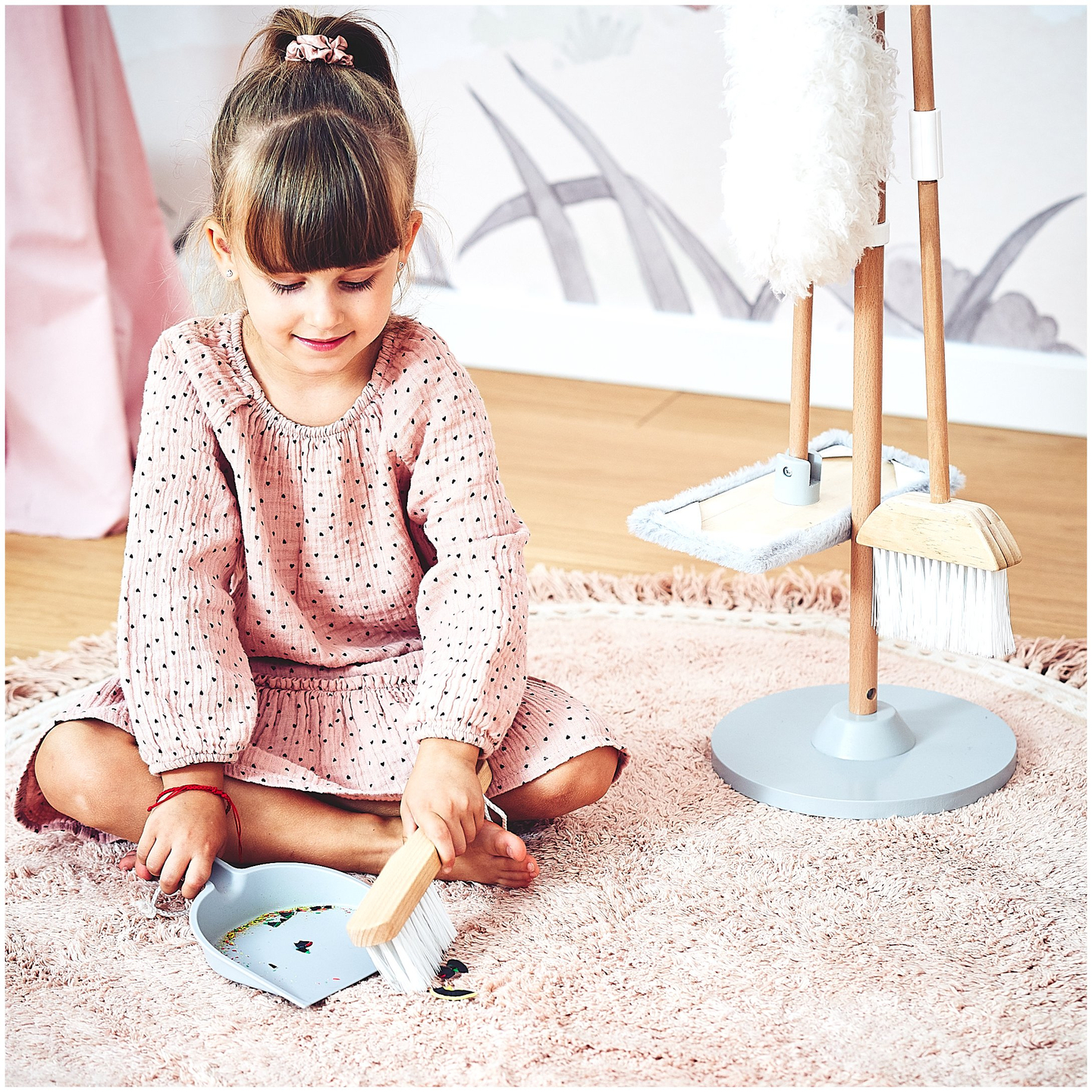 Дървен комплект за почистване