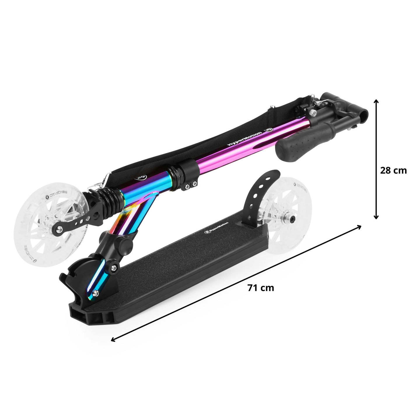 Двуколесен скутер HOLO MAJESTIC HyperMotion 100кг - пълен алуминий