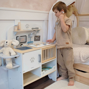 Болница за животни - дървен комплект