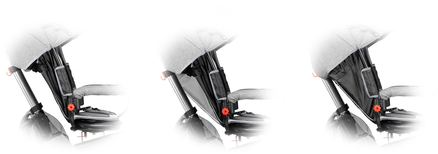 Tobi Velar триколка + дъждобран - сив