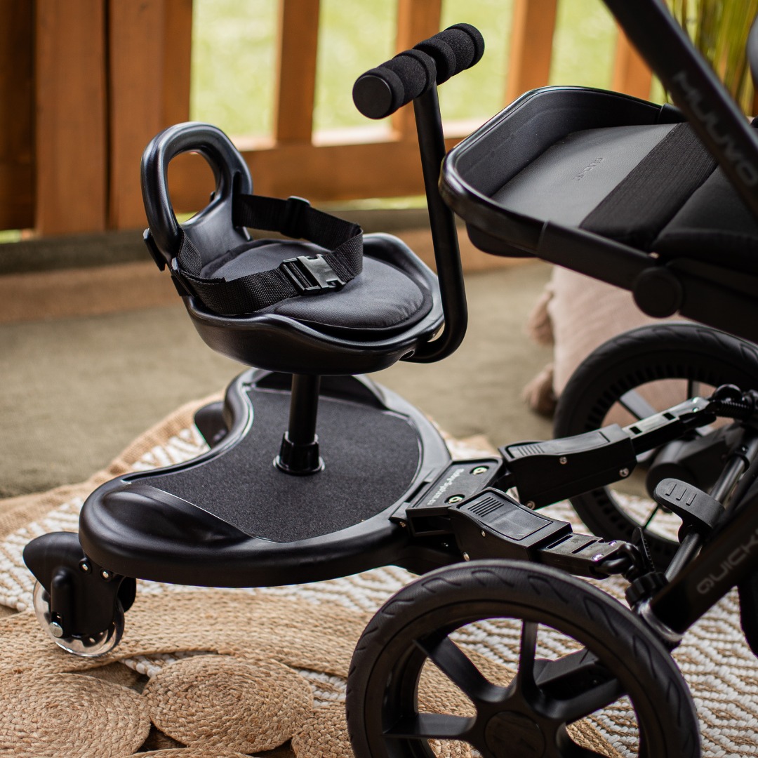 Удължение за инвалидна количка MR BUGGY със седалка - LED колела