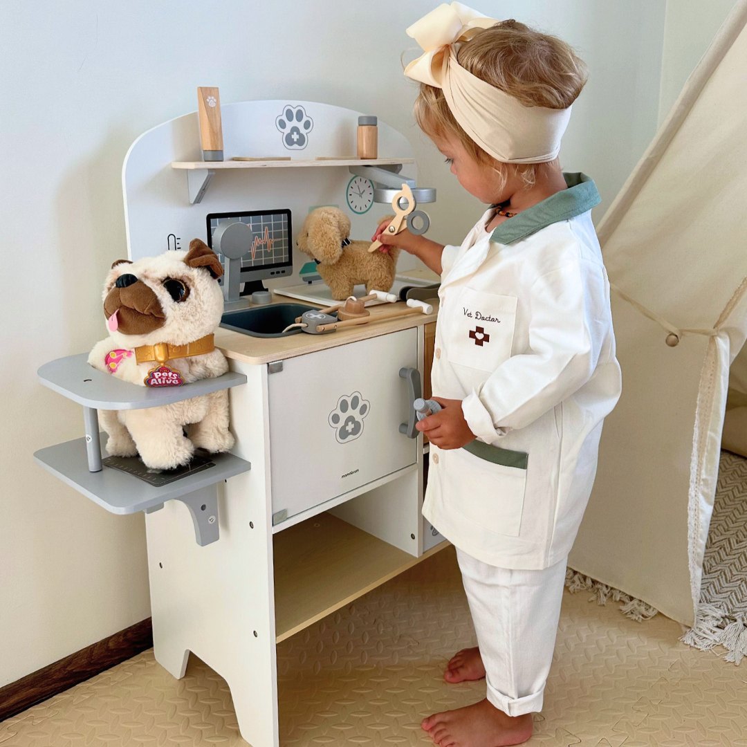 Болница за животни - дървен комплект