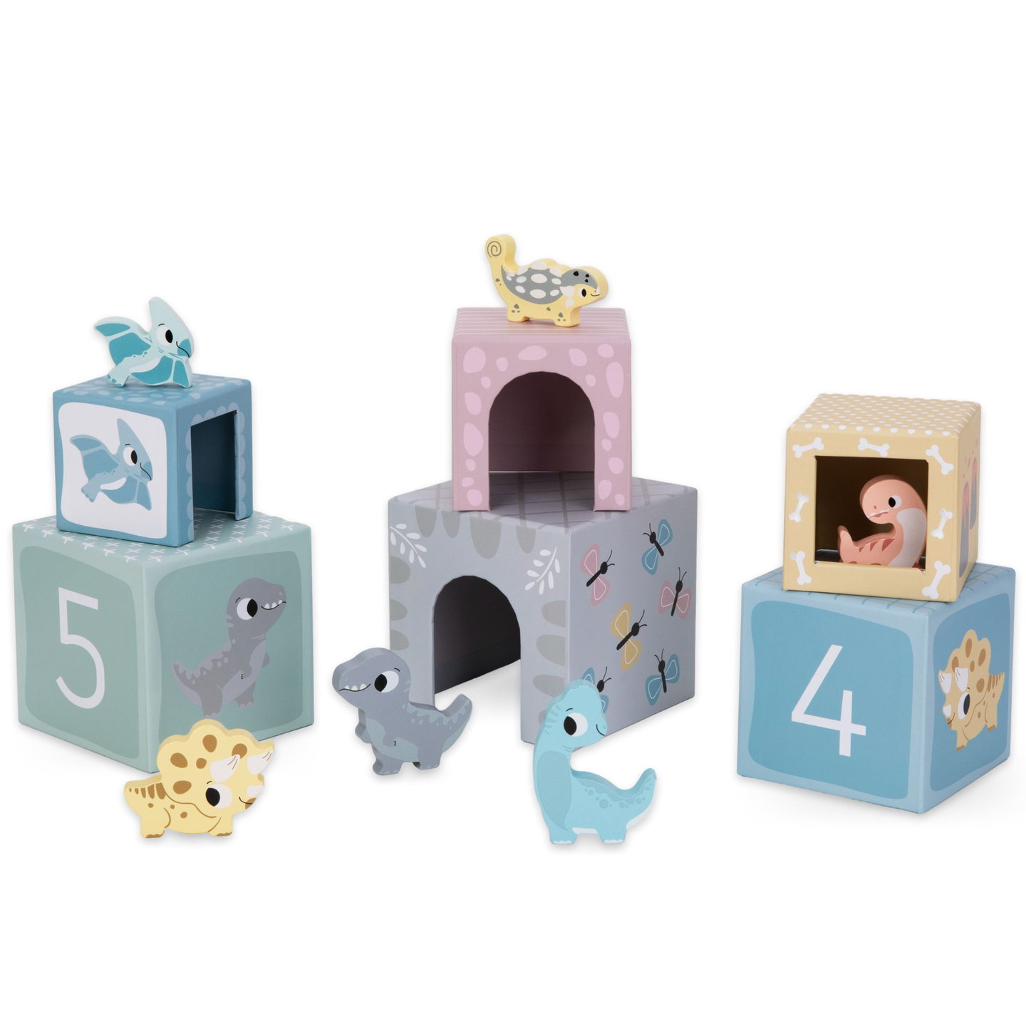 Кула сортер с фигури Динозаври