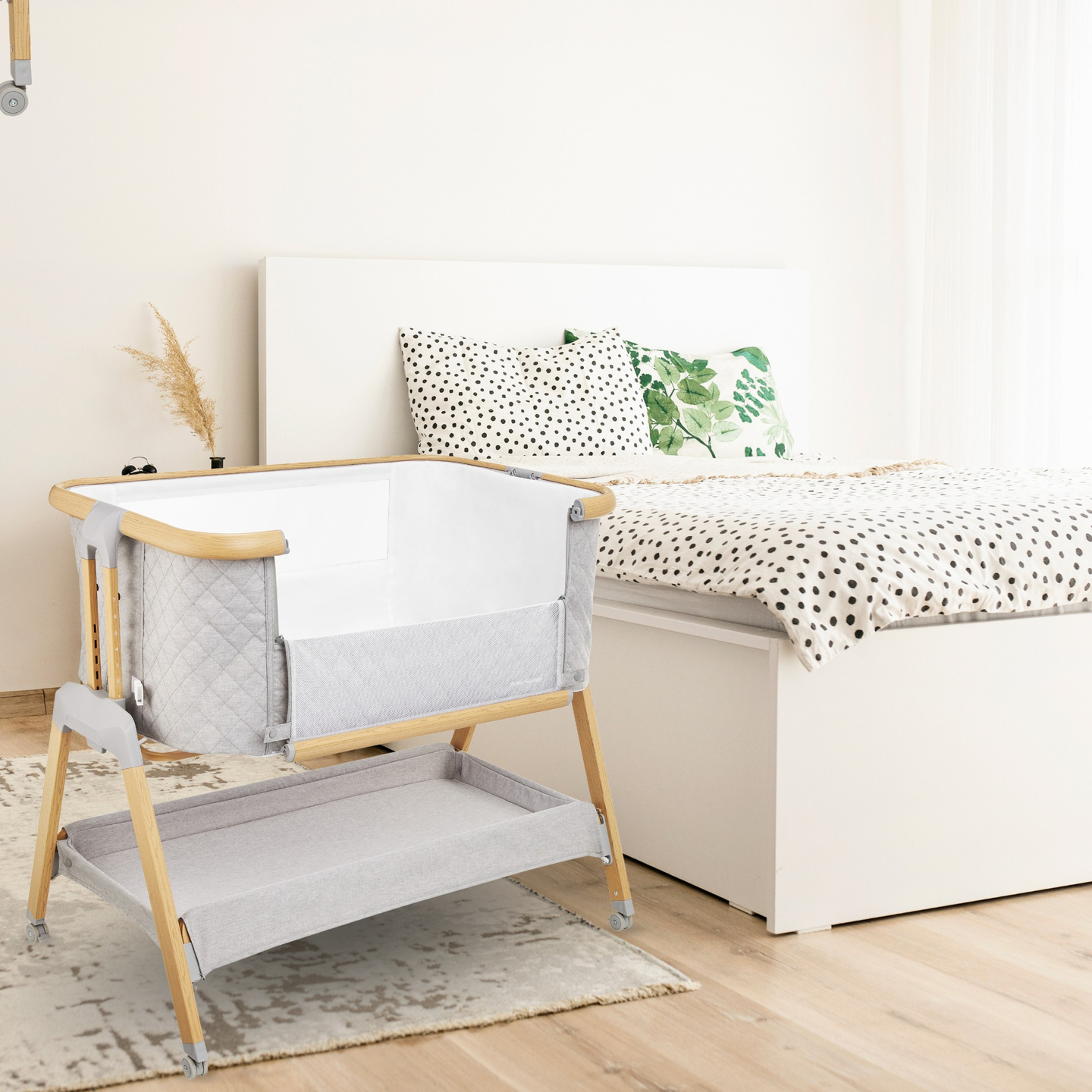 Детско креватче за пътуване, свободностоящо, 3 в 1 - Moby-Система DREEMY