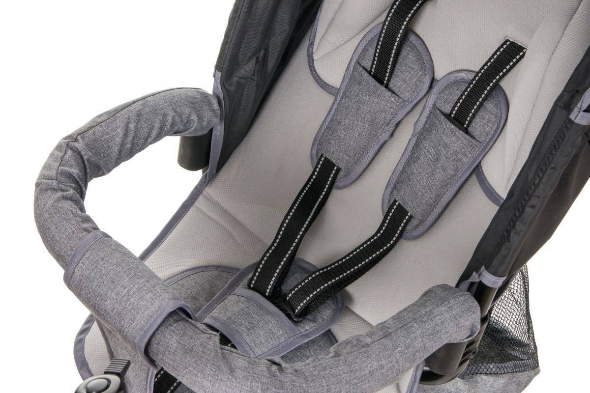 Tobi Velar триколка + дъждобран - сив