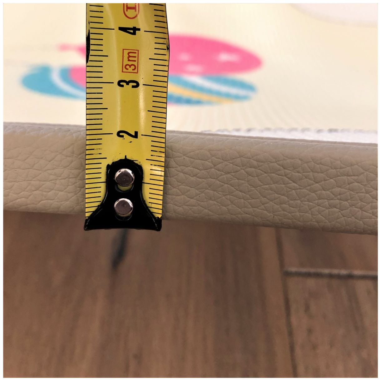 Двустранна подложка от пяна XXL - ролка 2 CM (път и зигзаги)