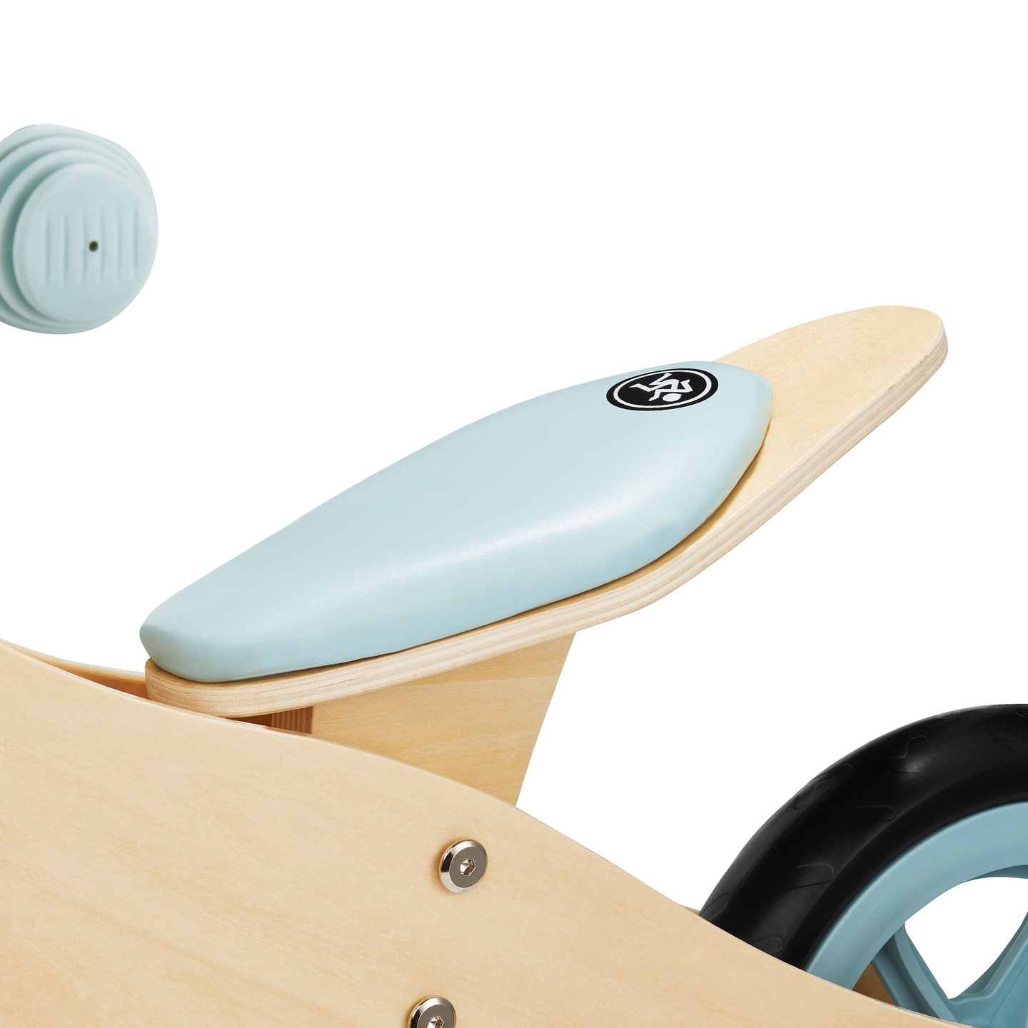 Дървена триколка и велосипед за баланс 2в1 - HyperMotion PERCY - син