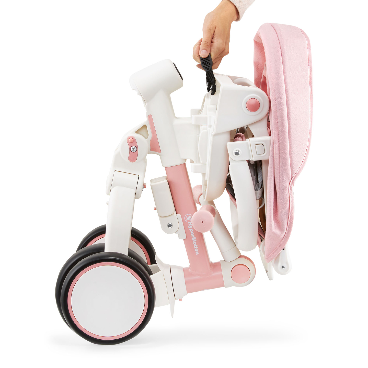 Многофункционална триколка 8в1 TOBI FOREST - розова