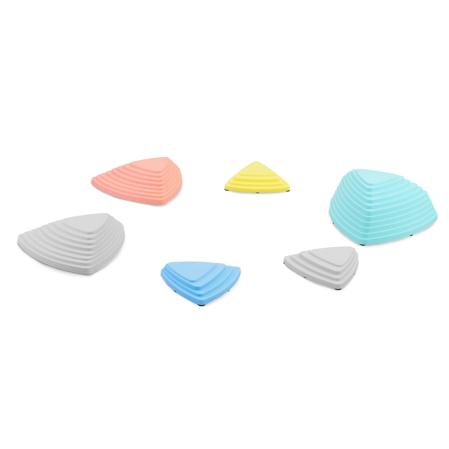 Цветни балансиращи камъни - 6 броя
