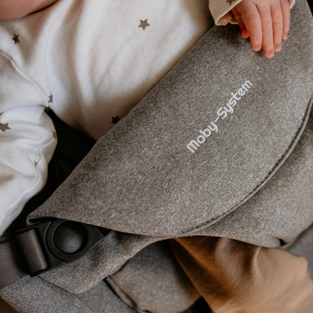 Люлеещ се стол 2 в 1 Moby-Система LILY - сив