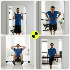 Регулируем лост за набирания HyperMotion 74-100 см, 200 кг, черен