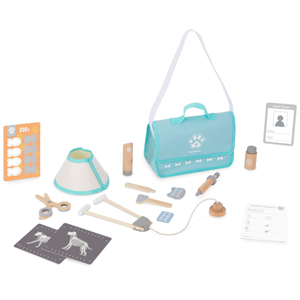 Дървен ветеринарен комплект