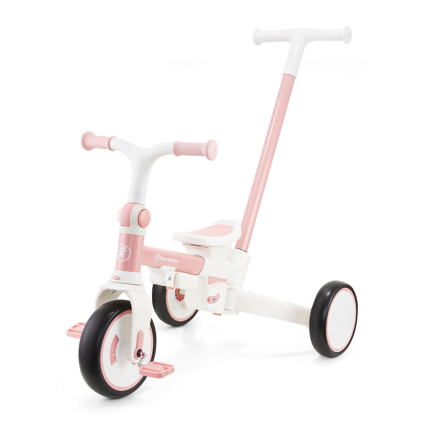 Многофункционална триколка 8в1 TOBI FOREST - розова